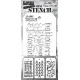 Tim Holtz Mini Layered Stencil Set 23