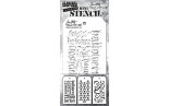Tim Holtz Mini Layered Stencil Set 23