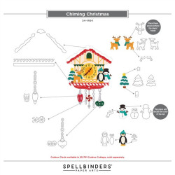 Spellbinders Cuckoo Cottage Die Bundle