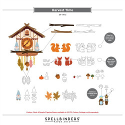 Spellbinders Cuckoo Cottage Die Bundle