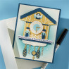 Spellbinders Cuckoo Cottage Etched Dies