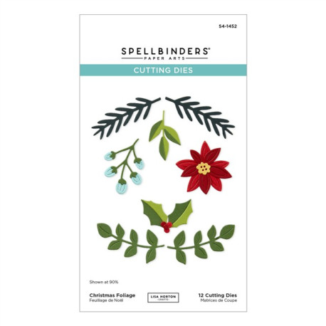 Spellbinders Christmas Foliage Etched Dies