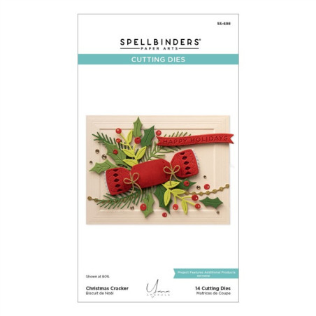 Spellbinders Christmas Cracker Etched Dies
