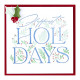 Spellbinders Happiest Holidays Registration Press Plate Set