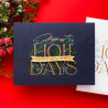 Spellbinders Happiest Holidays Registration Press Plate Set