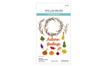 Spellbinders Autumn Greetings Wreath Etched Dies