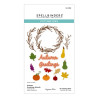 Spellbinders Autumn Greetings Wreath Etched Dies
