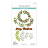 PREORDINE!! Spellbinders Seasonal Wreath Foliage Etched Dies
