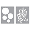 Spellbinders Lots of Circles Stencils by Lisa Horton