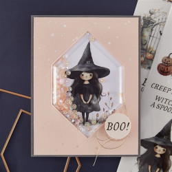 Spellbinders Stay Spooky Rub-On Sheets 2fogli