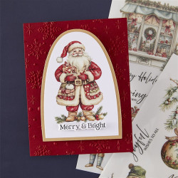 Spellbinders Joyful Wishes Rub-On Sheets 2fogli