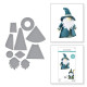 Spellbinders Fergus 3D Felt Decor Die Collection Bundle