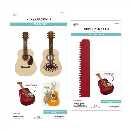 Spellbinders Majestic Guitar Box Creator Bundle