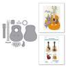 Spellbinders Majestic Guitar Etched Dies
