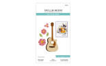 Spellbinders Mini Guitar Etched Dies