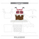 Spellbinders Chimney Caper Clear Stamp & Die Set