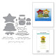 Spellbinders Deck the Paws Clear Stamp & Die Set