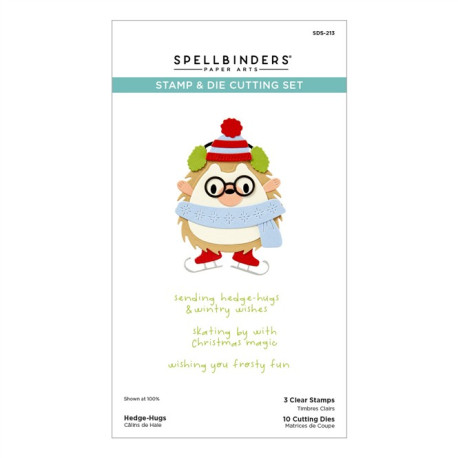 Spellbinders Hedge-Hugs Clear Stamp & Die