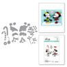 Spellbinders Classic Mouse Christmas Embellishments Etched Dies
