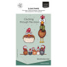 Vaessen Creative Christmas Chickens 1 Clear Stamps