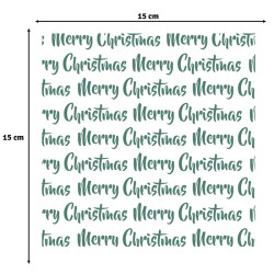 Vaessen Creative Stencil MERRY CHRISTMAS