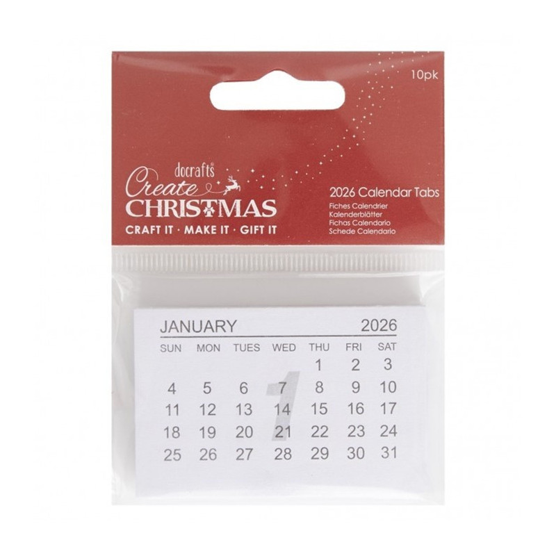 CALENDAR TABS 2026 MAX 5 PEZZI A ORDINE!!!