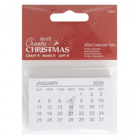 CALENDAR TABS 2026 MAX 5 PEZZI A ORDINE!!!