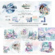 Alchemy of Art Magic of the Northern Lights Paper Collection Set 30x30cm 6fg
