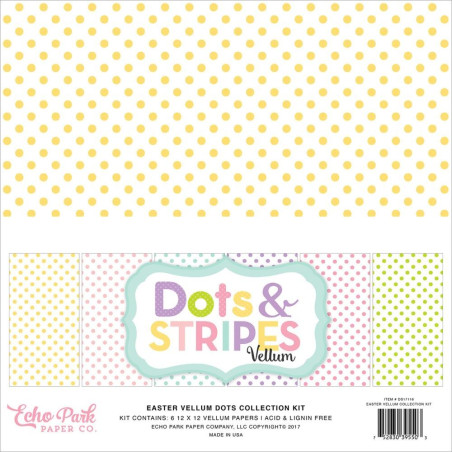 Echo Park Easter Vellum Collection Kit 30x30 cm