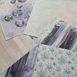 Alchemy of Art Magic of the Northern Lights Collection Set 20x20cm 12fg