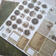 Alchemy of Art Wonderful Christmas Time - Advent Calendar - Extras to cut 30x30cm