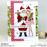 Stamping Bella Curvy Girl loves Santa