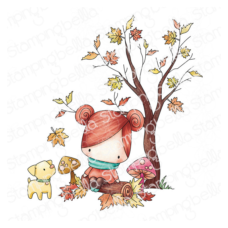 Stamping Bella Little Cutie Autumn in the Woods