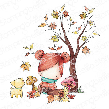 Stamping Bella Little Cutie Autumn in the Woods