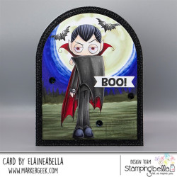 Stamping Bella Oddball Dracula 3pezzi