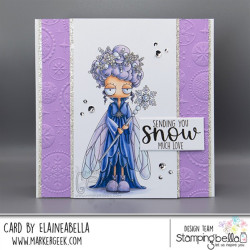 Stamping Bella Oddball Winter Fairy 