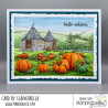 Stamping Bella Pumpkin Patch Hut Backdrop