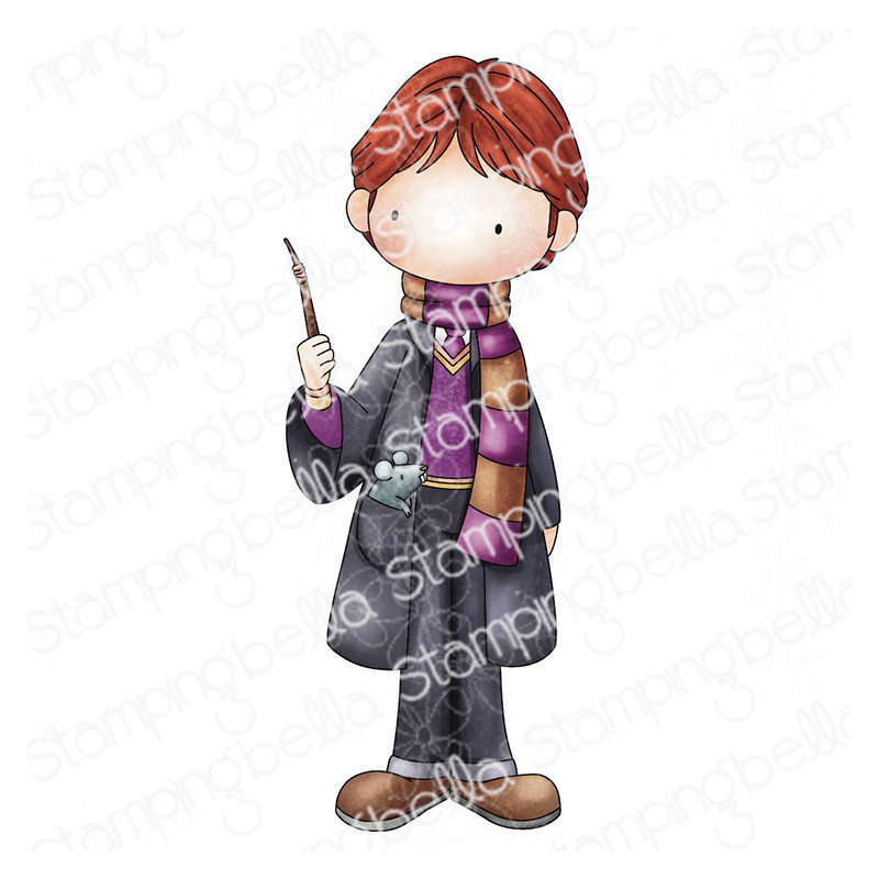 Stamping Bella Tiny Townie Wizard in Training with Mouse