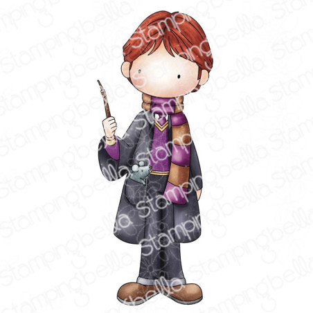 Stamping Bella Tiny Townie Wizard in Training with Mouse