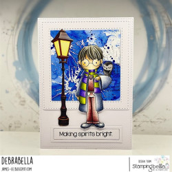 Stamping Bella Tiny Townie Wizard in Training with Owl