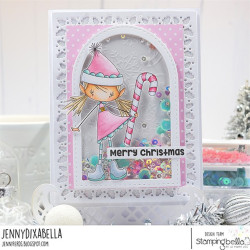 Stamping Bella Whimsabella Christmas Elf HollyBelle
