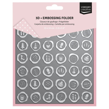 Vaessen Creative Embossing Folder Sigilli