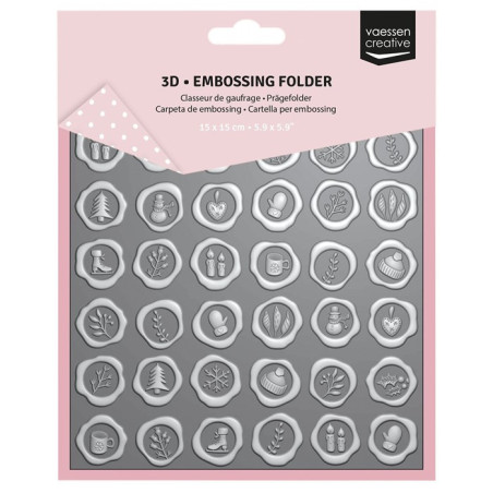 Vaessen Creative Embossing Folder Sigilli