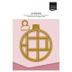 Vaessen Creative Cutting & Embossing Die Palla di Natale