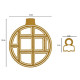 Vaessen Creative Cutting & Embossing Die Palla di Natale