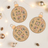 Vaessen Creative Cutting & Embossing Die Palla di Natale