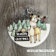 Vaessen Creative Reindeer & Co 2 Clear Stamps