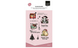 Vaessen Creative Panda Claus Clear Stamps