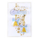 Spellbinders Christmas Sentiments Clear Stamp & Die Set by Lisa Horton