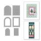 Spellbinders Postage Stamps 3D Emboss & Cut Folder